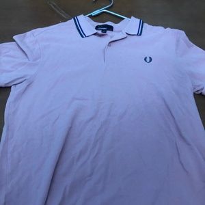 Fred Perry Pink Polo